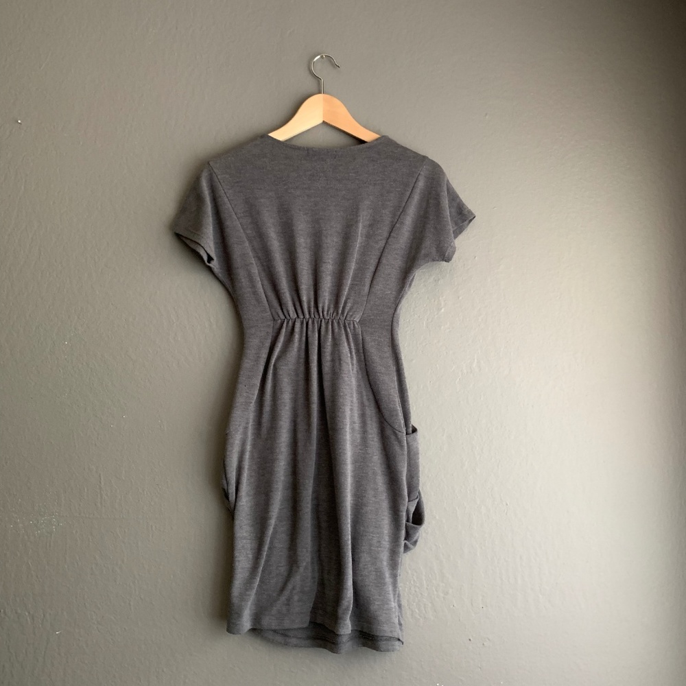 SOLD! Delirious LA Tie-Waist Shirt Dress Pockets - Picture 4 of 8